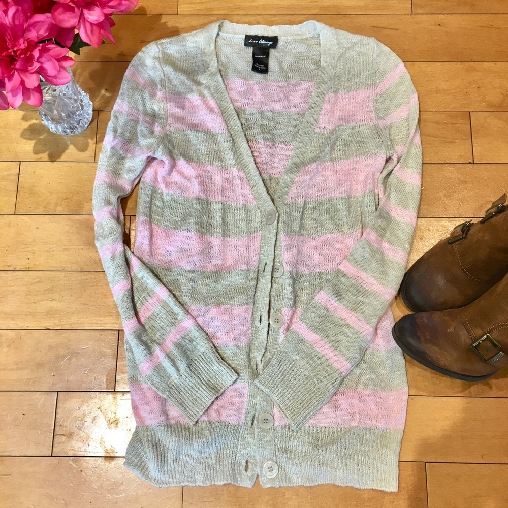 Knit cardigan